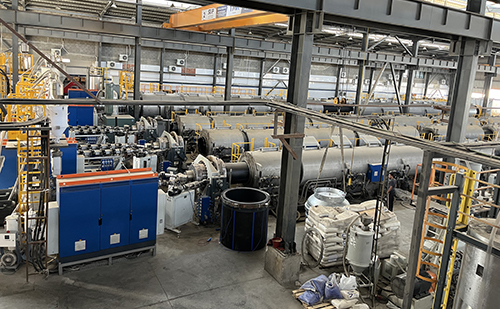 جودة موثوقة محركات مشروع خط أنابيب HDPE قطر كبير جديد 