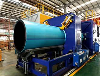 LSP 1200HDPE طبقتين الصلبة الأنابيب Co Extrusion Line 
