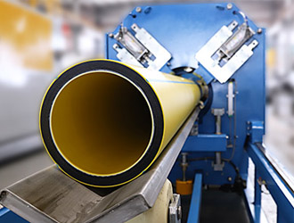 LSP-250 HDPE الأنابيب ثلاثية الطبقات Co-Extrusion Line 