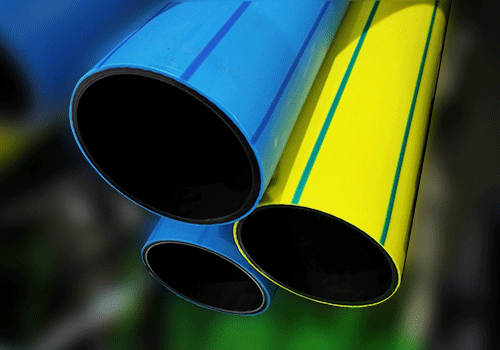 LSP 800 HDPE طبقتين خط الأنابيب المشتركة 