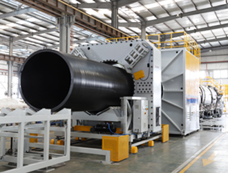LSP 2000HDPE خط استخراج الأنابيب الصلبة 