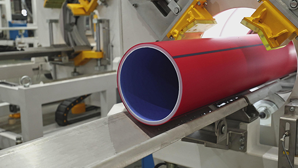 LSP-250 ثلاث طبقات HDPE خط قناة الاتصالات السلكية واللاسلكية 