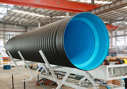 LSBP-1200 HDPE مزدوج الجدار خط إنتاج الأنابيب المموجة 