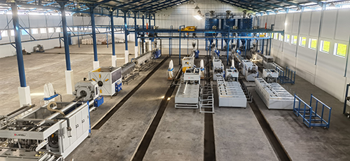 حالة  مشروع مصنع أنابيب PVC مفتاح 
