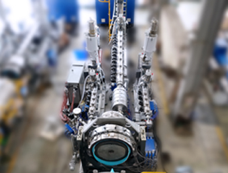 LSP 1200 HDPE 4 طبقات Co Extrusion خط الأنابيب الصلبة 