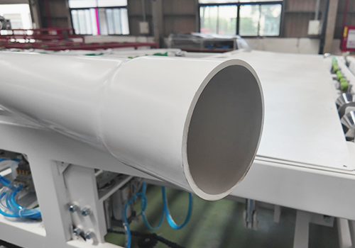 LSDP-160 PVC مزدوج خيوط الأنابيب خط البثق مع آلة المقابس على الإنترنت 