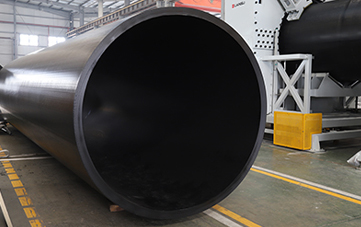 LIANSU زودت أول خط أنابيب 2M HDPE لأمريكا اللاتينية 